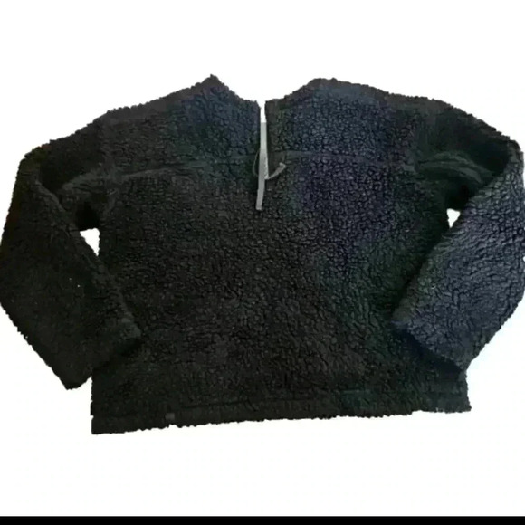 Lululemon Womens Black Wool Whenever Crew Sweater 6 - Picture 9 of 16